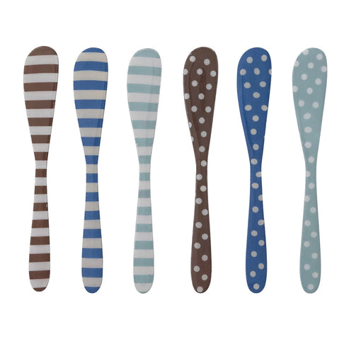 Enameled Stainless Steel Canape Knife | Assorted Styles