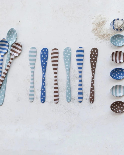 Enameled Stainless Steel Canape Knife | Assorted Styles