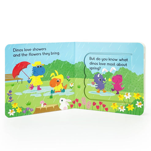 Lift-A-Flap Board Book | Dinos Love Jelly Beans