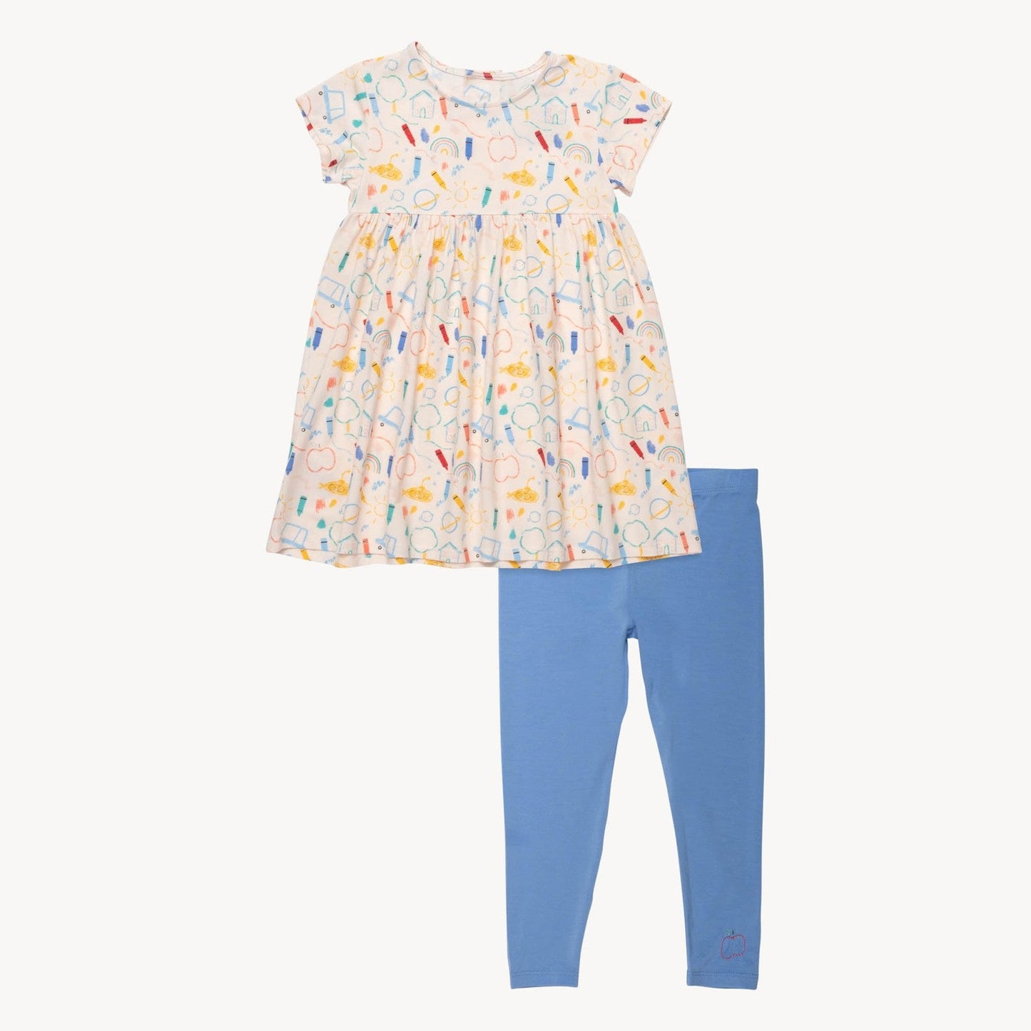 Dress & Legging Set | Doodle Pop