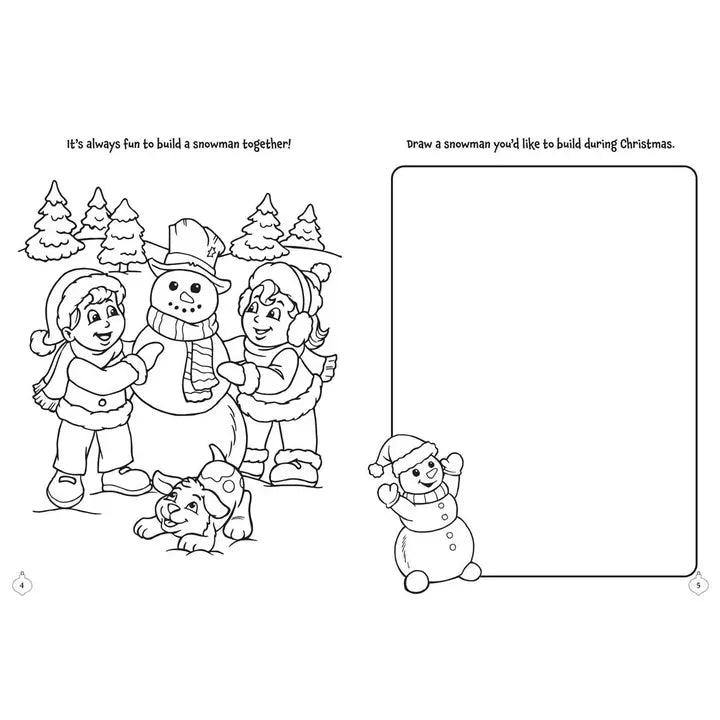 Coloring & Activity Book | Merry & Bright