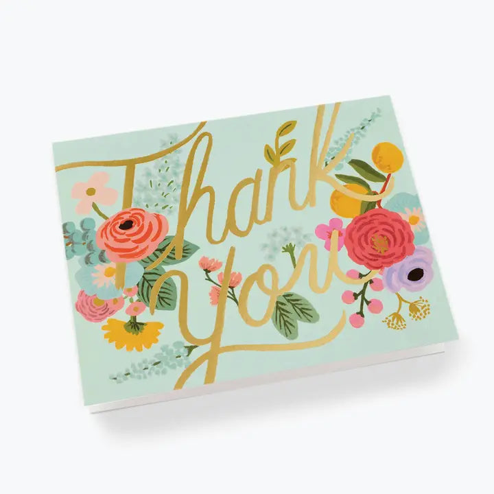 Boxed Set of Thank You Cards | Mint Garden