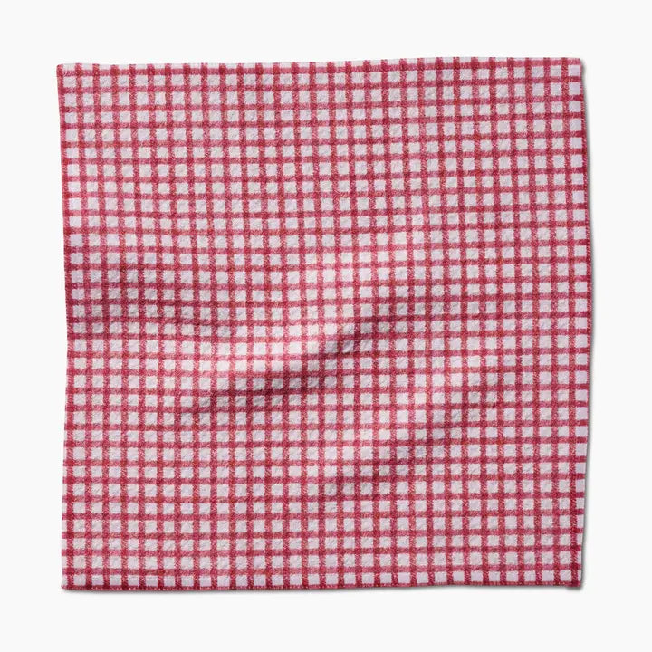 Dishcloth Set | Fireside Plaid Red