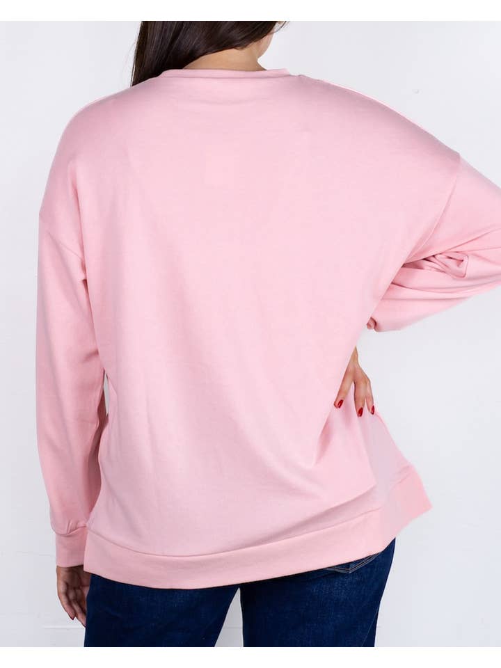 Clara Wreath Sequin Sweatshirt