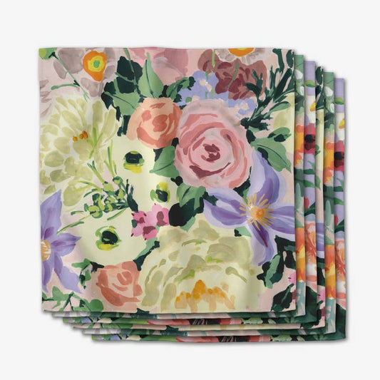 Dinner Napkin Set | Bouquet