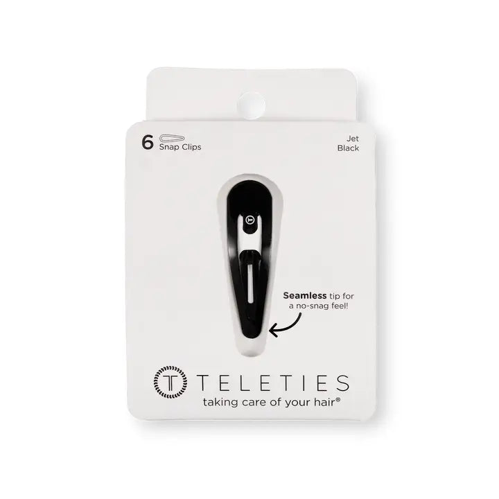 Snap Clips | 6ct | Jet Black