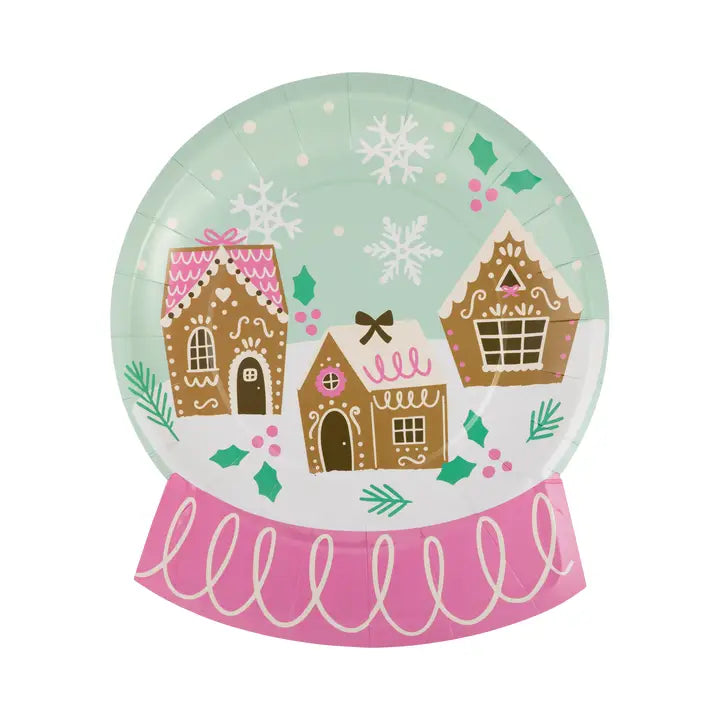 Paper Plates | Snow Globe