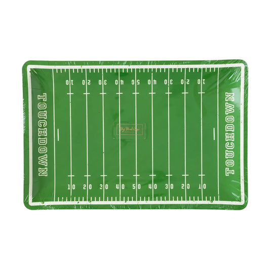 Football Field Shaped Paper Plates