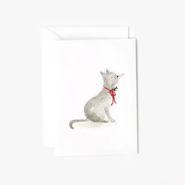 Enclosure Card | Christmas Cat