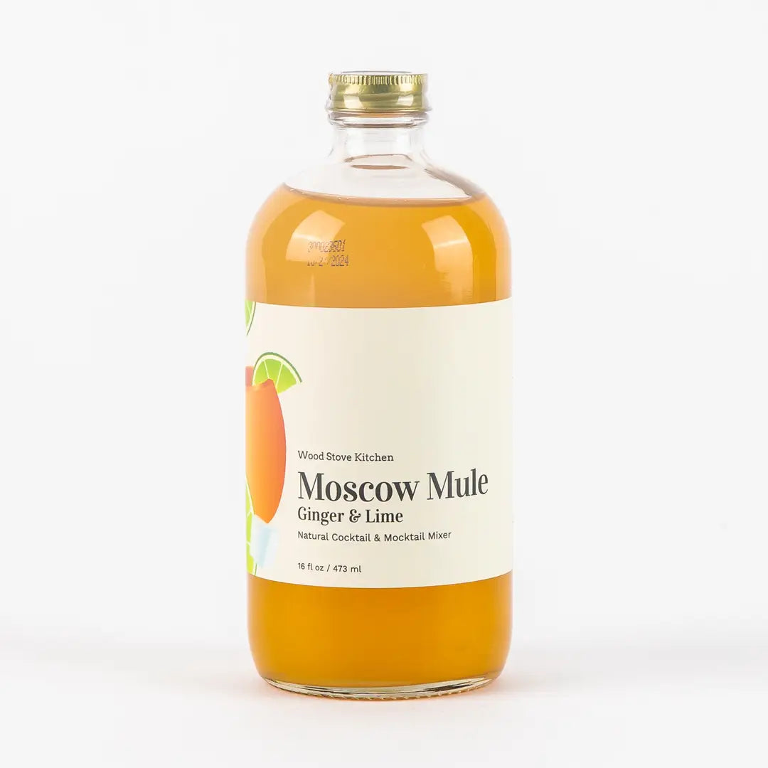 Moscow Mule (Ginger & Lime) Natural Cocktail and Mocktail Mixer