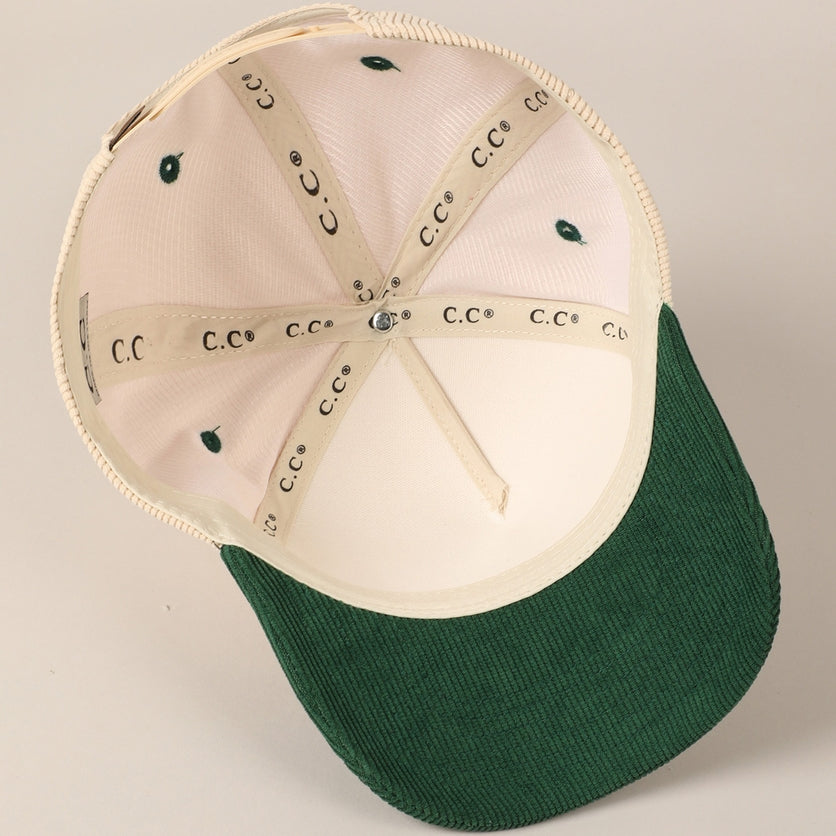 Baseball Cap | Corduroy | Husband's Tab