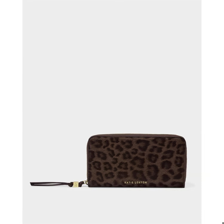 Large Purse | Chocolate Leopard