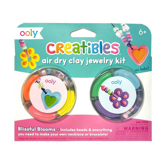 Creatibles | Air Dry Clay Jewelry Kit | Blissful Bloom