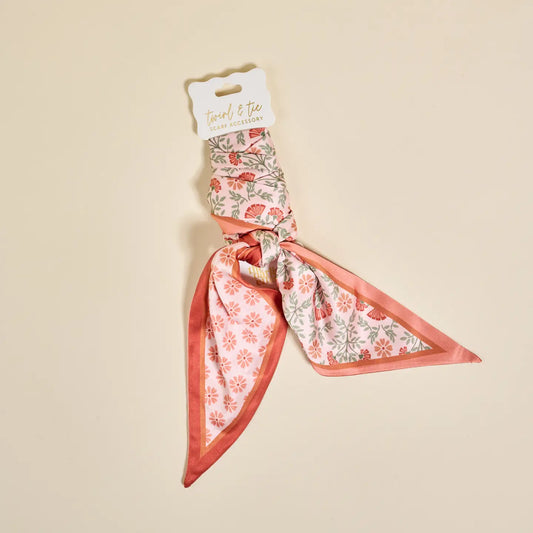 Twirl & Tie Scarf Accessory | Everbloom Dusty Rose