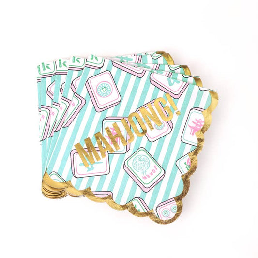 Beverage Napkins | Mahjong