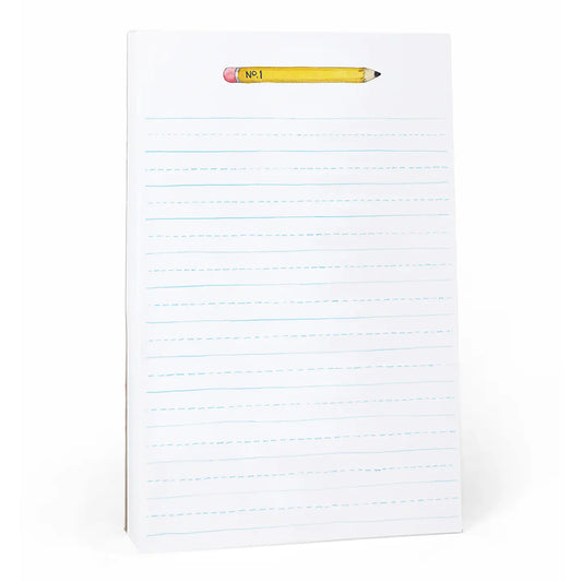 Lined Notepad | Pencil
