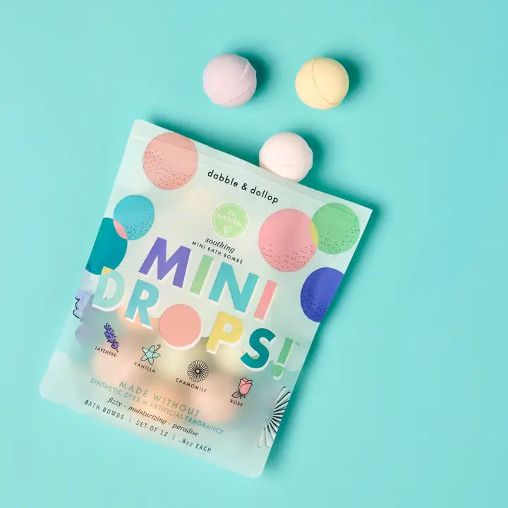 Mini Drops Bath Bombs | All-Natural Soothing Scents