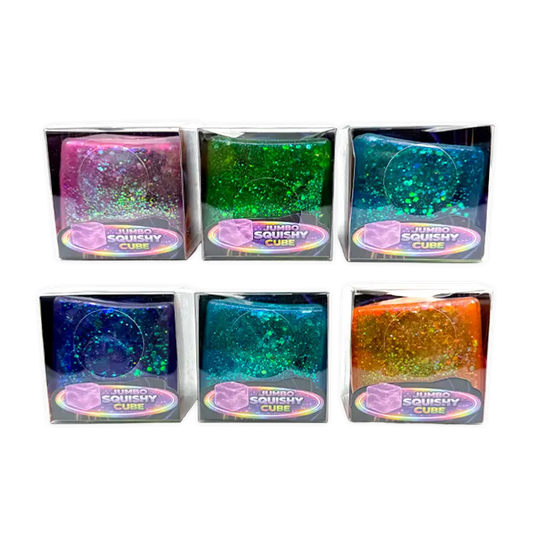 Fun Doh Jumbo Squishy Cube | Assorted Colors