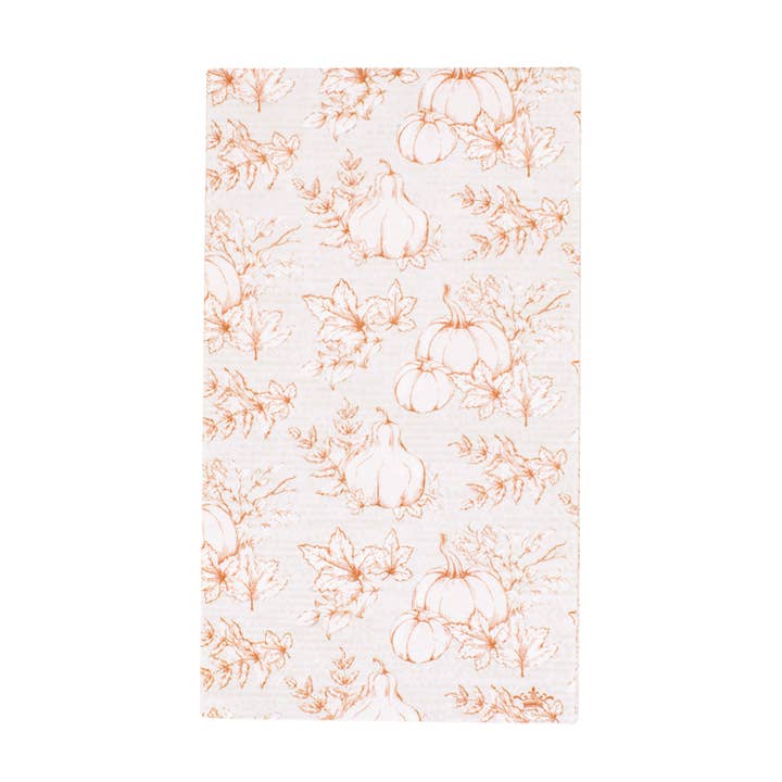 Harvest Toile Guest Napkins