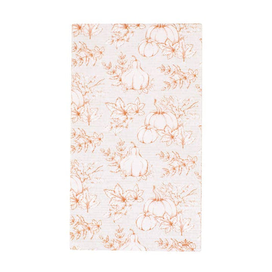 Harvest Toile Guest Napkins
