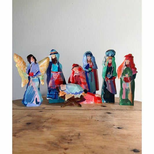 Acrylic Nativity Set | Large