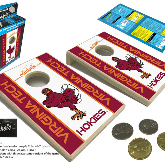 Coinhole Tabletop Game Set | Virginia Tech