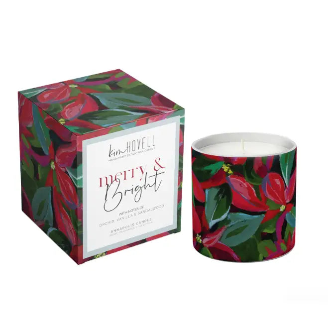 Boxed Candle | Merry and Bright