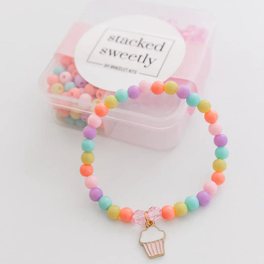 Mini Sweet Treat Bracelet Craft Kit | Cupcake