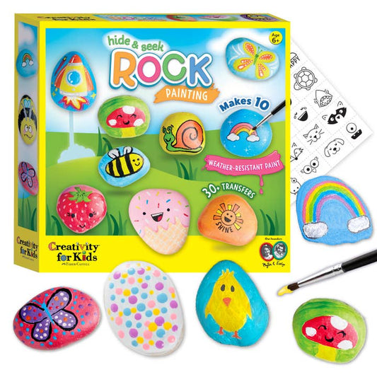 Diy Craft Kit | Hide & Seek Rock Painting