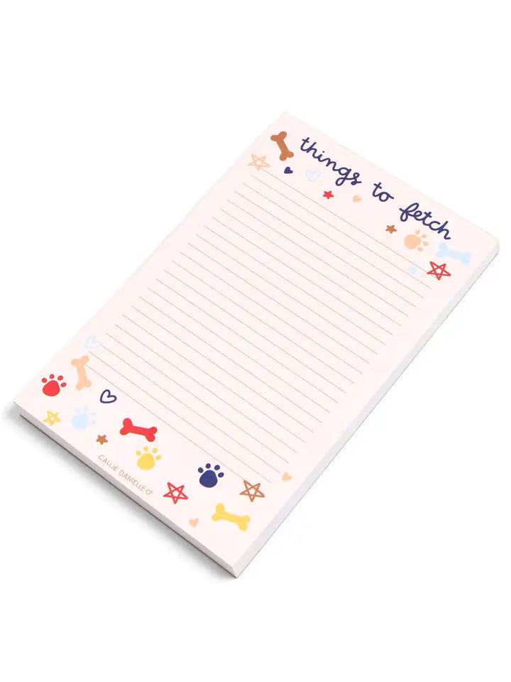 Notepad | Things To Fetch Dog