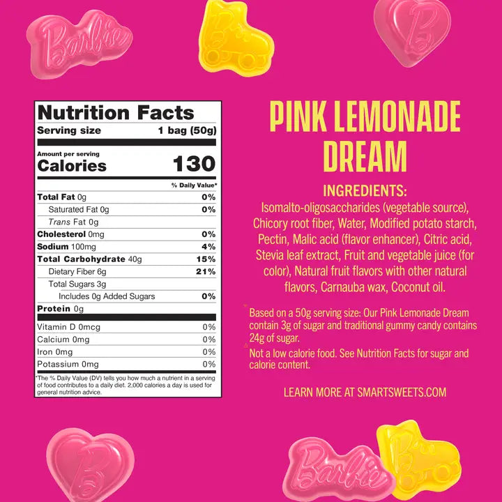 SmartSweets | Barbie Pink Lemonade Dream