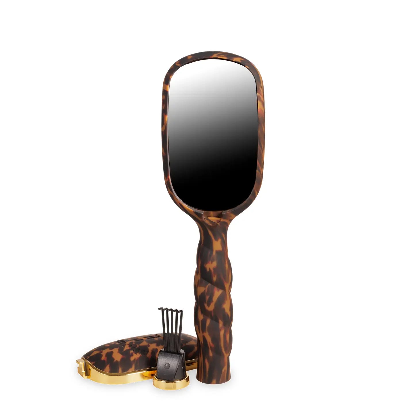 Teleties | Detangler Brush for Fine Hair | Tortoise