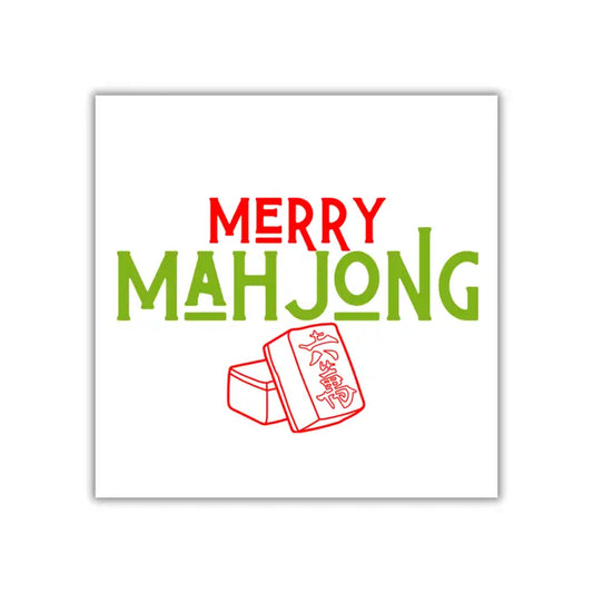Cocktail Napkins | Merry Mahjong