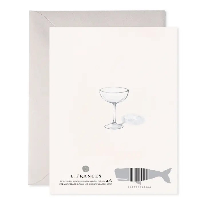 Greeting Card | Wedding | Champagne Tower