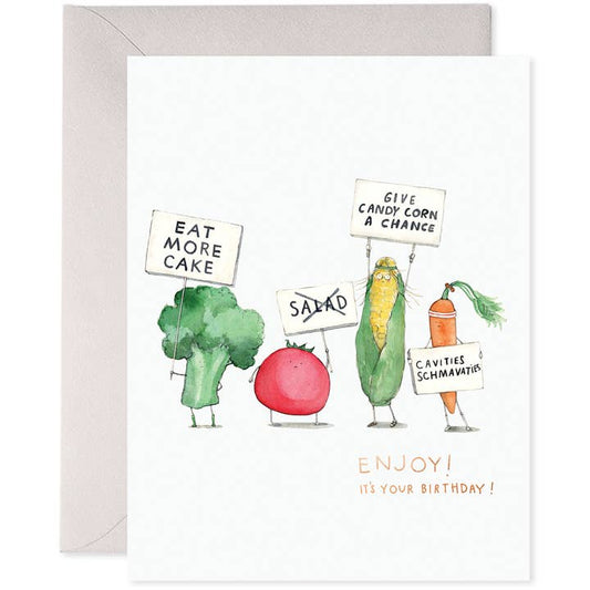 Birthday Card | Veggie Strike