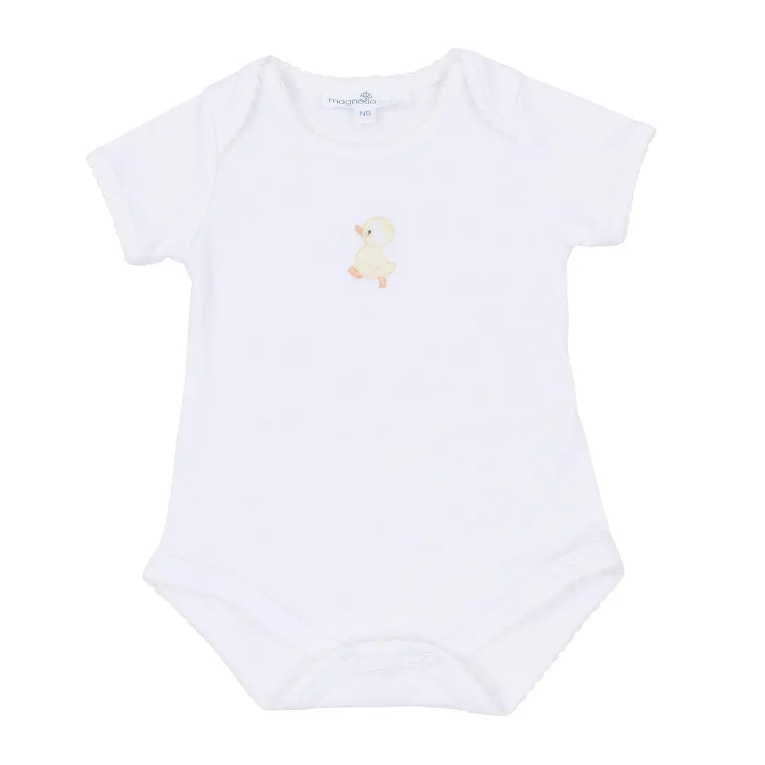 Embroidered Bodysuit | Downy Ducklings