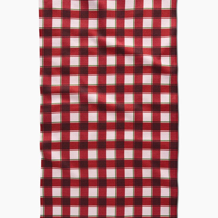 Tea Towel | Jingle Plaid