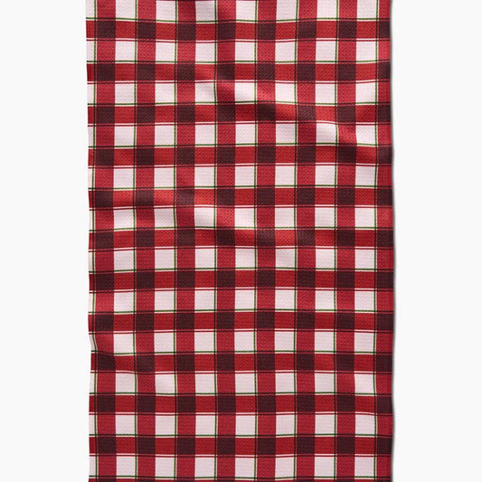 Tea Towel | Jingle Plaid