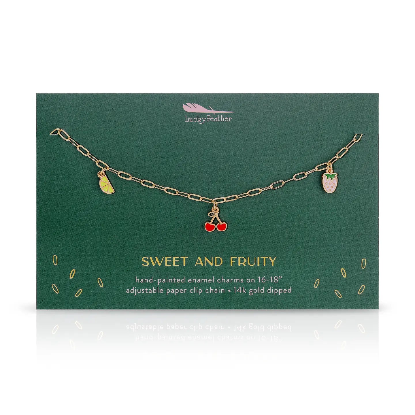 Enamel Treasure Necklace | Sweet and Fruity