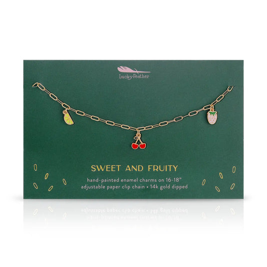 Enamel Treasure Necklace | Sweet and Fruity