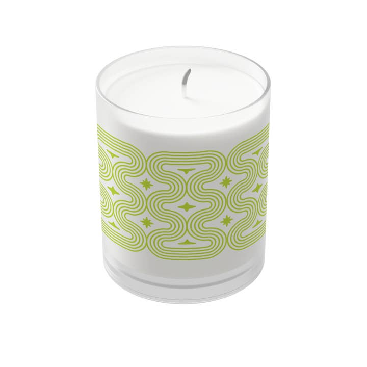 Vintage Candle Glass | Mojito Cocktail