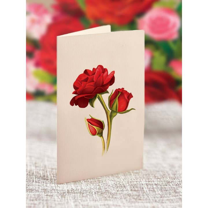 Pop-Up Greeting Cards | Blooming Roses