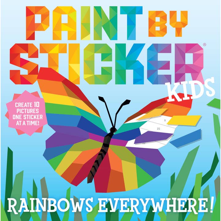 Paint By Sticker Kids | Rainbows Everywhere!
