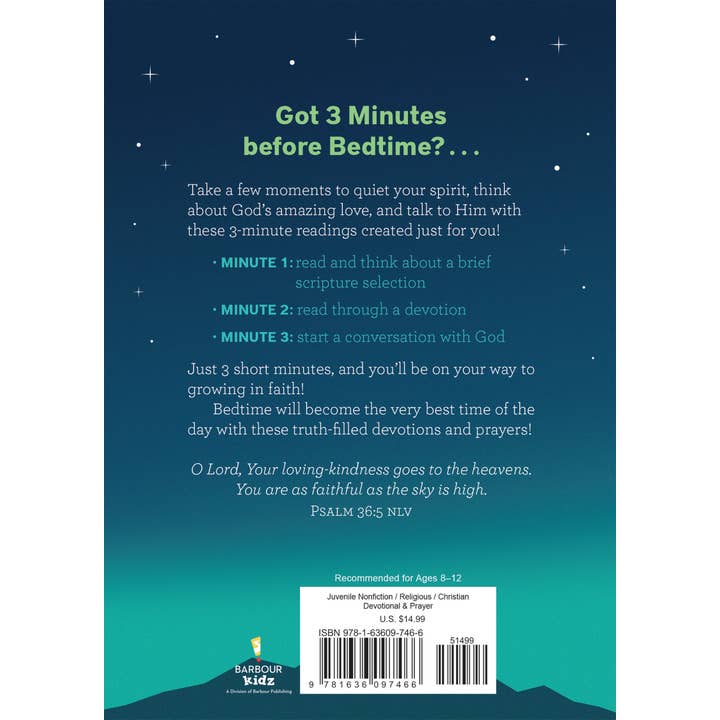 365 Bedtime Devotions For Pre-Teen Boys