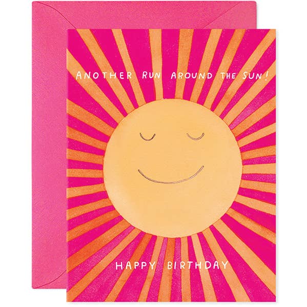Birthday Card | Run Around the Sun