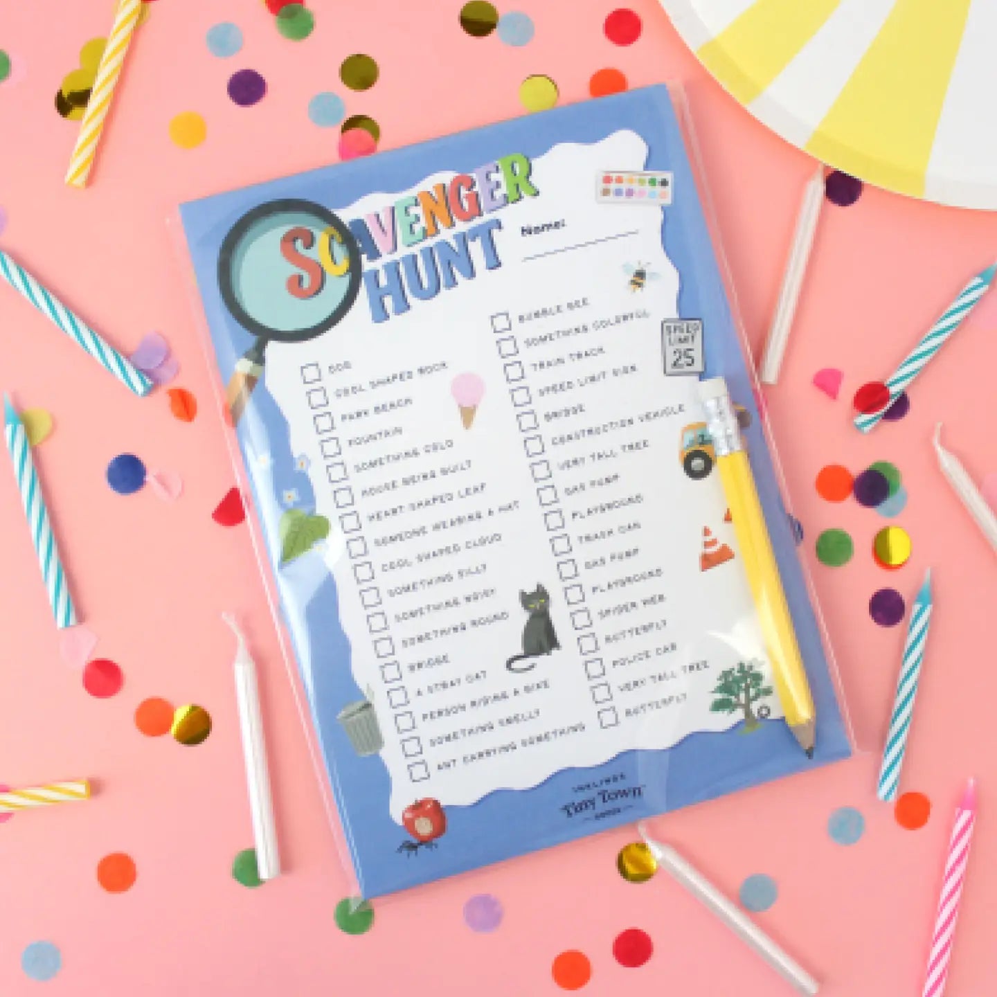 Inklings Tiny Town Play Notepad | Scavenger Hunt