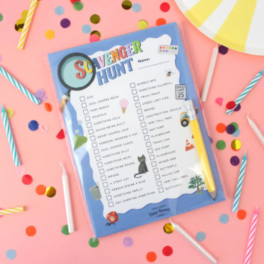 Inklings Tiny Town Play Notepad | Scavenger Hunt