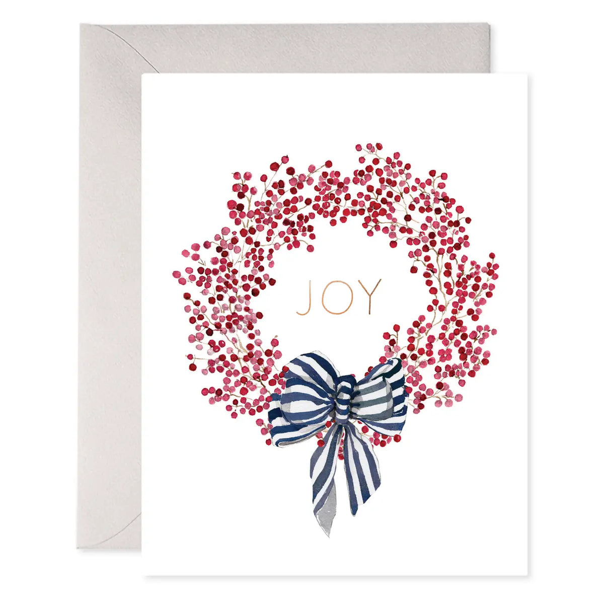 Boxed Card Set | Red Berry Wreath