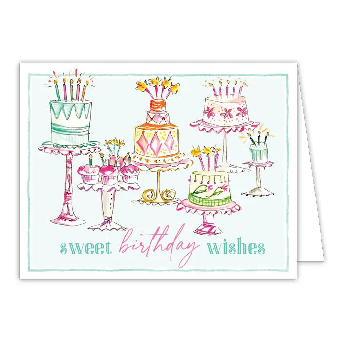 Greeting Card | Birthday | Sweet Birthday Cakes