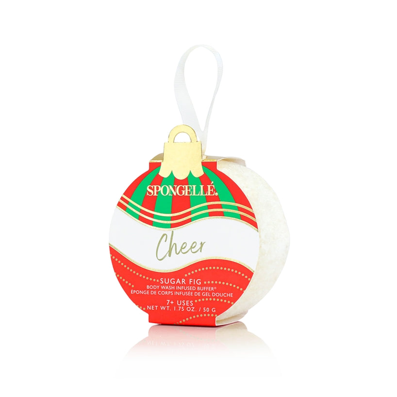 Holiday Spongelle | Ornament | Cheer